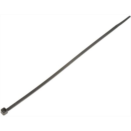 Dorman Cable Tie, 8 in L, Black, Nylon, 40 lb Strength, 100 PK D18-83743